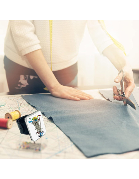 Muñequera Magnética para Alfileres Dolstar con 3 Peines Inox Muñequera Magnética para Alfileres Dolstar con 3 Peines Inox