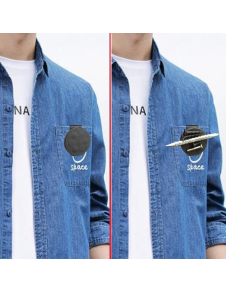 Clips Magnéticos para Cinturón XXHong - 2 Piezas, Alta Resistencia