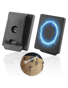 Clip de Cinturón Magnético QIAOTLB 2PCS para Herramientas