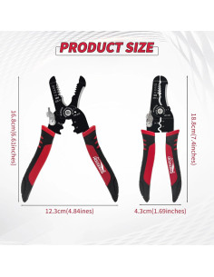 Destripador de cable HOUSERAN 10-20 AWG, paquete de 5 2