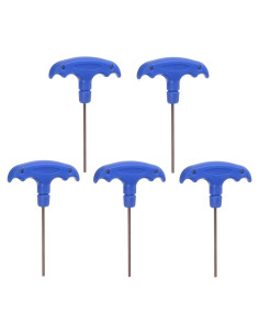 Llave Hexagonal T-Handle HARFINGTON H2.5 5 Piezas Acero S2