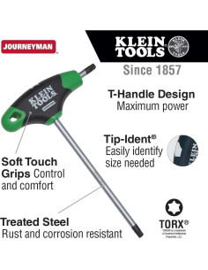 Llave Hexagonal T30 Torx Klein Tools JTH6T30 15.24 cm 2