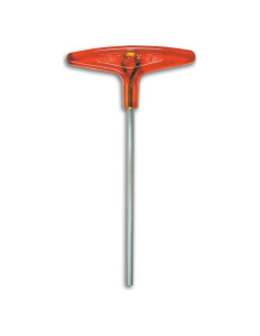 Llave Hexagonal en T EIGHT 018-4H, Mango de Resina, 180 mm