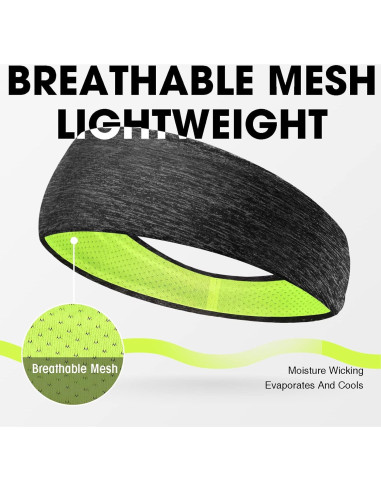 Cintas para la Cabeza Braylin para Hombres - Paquete de 3