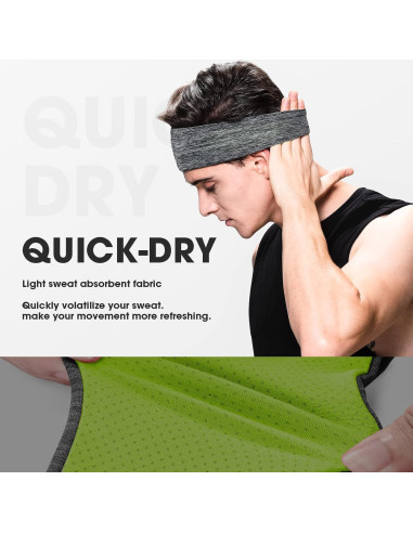 Cintas para la Cabeza Braylin para Hombres - Paquete de 3