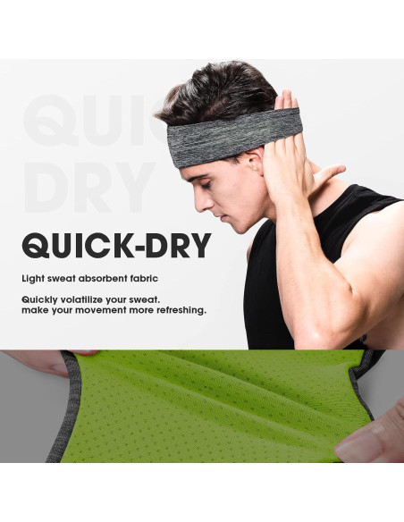 Cintas para la Cabeza Braylin para Hombres - Paquete de 3