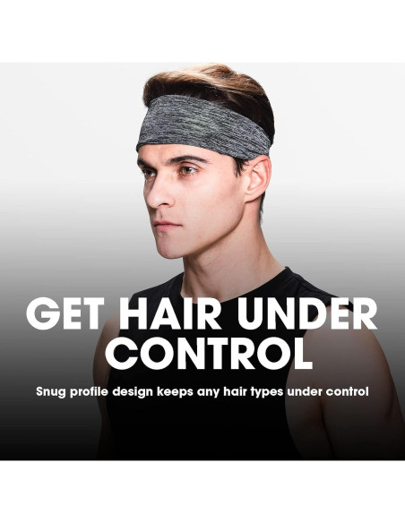 Cintas para la Cabeza Braylin para Hombres - Paquete de 3