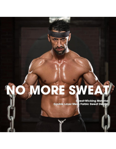 Cintas para la Cabeza Braylin para Hombres - Paquete de 3