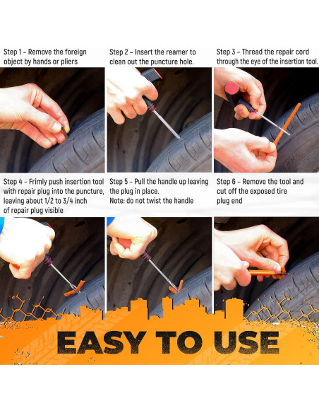Kit de Reparación de Neumáticos Vehiclex - Compacto y Esencial