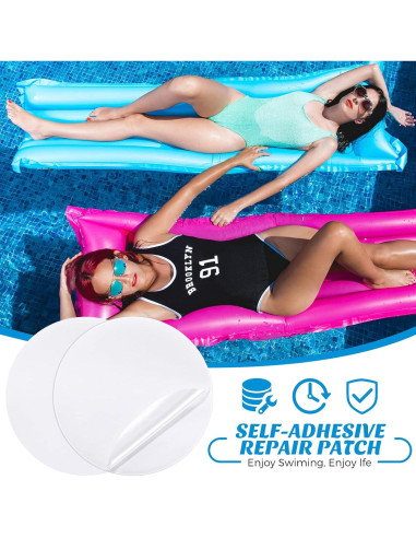Kit de Parche Autoadhesivo Outus para Reparación de Piscinas 30 Piezas