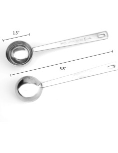 Hedume 9 Cucharas Medidoras de Café Acero Inoxidable 304 2