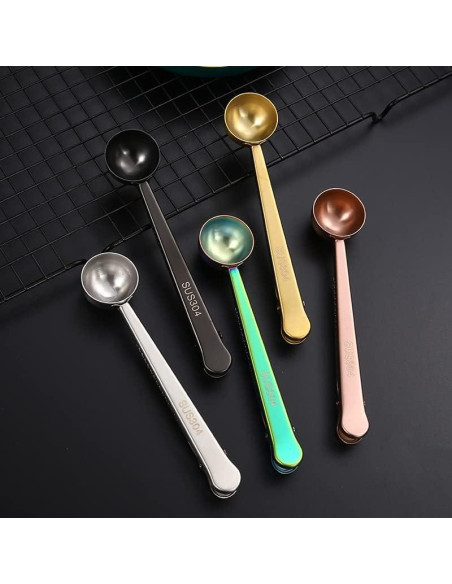 Cuchara Clip Multifuncional Acero Inoxidable 304 17.5 cm