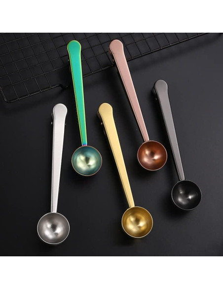 Cuchara Clip Multifuncional Acero Inoxidable 304 17.5 cm