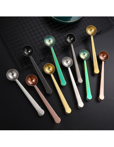 Cuchara Clip Multifuncional Acero Inoxidable 304 17.5 cm