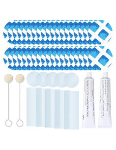 Kit de Reparación de Piscina Hahafelt 46 Piezas con Pegamento