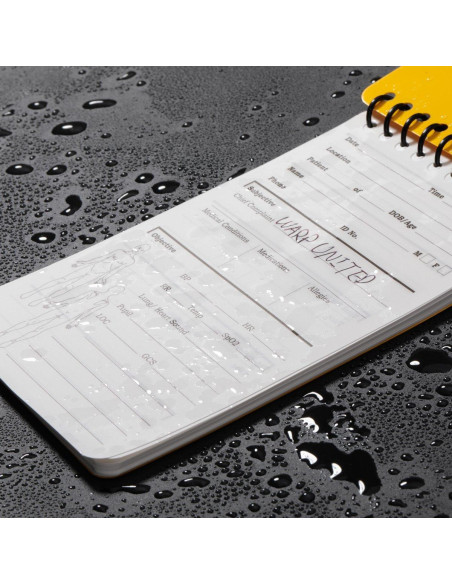 Bloc de Notas SOAP Impermeable Warp United 15.24x9.53 cm
