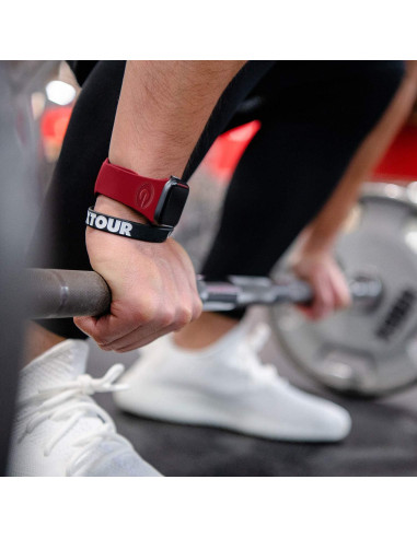 Banda de Silicona Affinity Georgia Bulldogs 38/40/41mm Carmesí