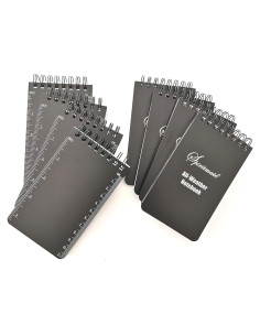 Cuadernos Espirales SPIRITMATE 3x5" Impermeables 8 Paquete
