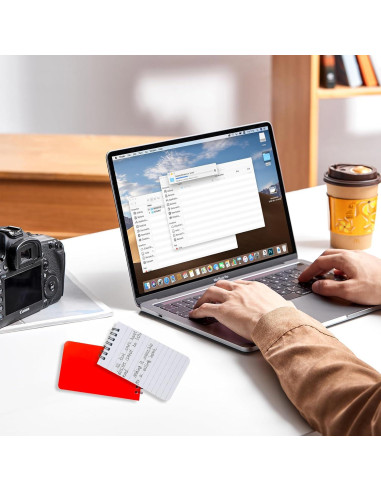 Paquete de 8 Cuadernos Espirales KTOJOY 7.62x12.7 cm Rayados