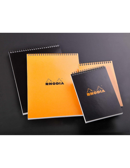 Bloc de Notas Enlazado Rhodia A5 Puntos Naranja 80 Hojas Bloc de Notas Enlazado Rhodia A5 Puntos Naranja 80 Hojas