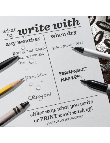 Cuaderno de Golf Rite in the Rain Todo Clima Verde 15.2x8.9cm