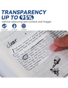 Notas Adhesivas Transparentes Tecolu 7.62x7.62 cm 10 Pestañas 2