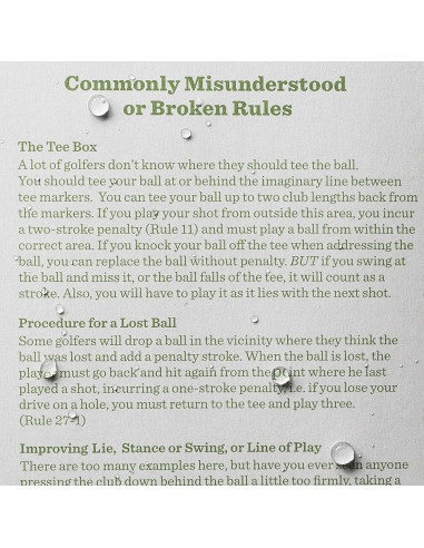 Cuaderno de Golf Rite in the Rain Todo Clima Verde 15.2x8.9cm