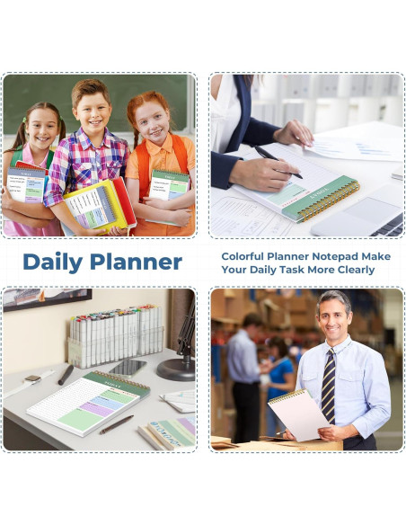 Bloc de Notas Desgarrable Agoer 2 Paquetes 320 Páginas 22x15cm