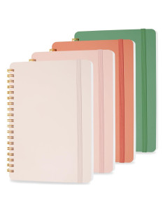 Cuadernos Espiral DMSVK 5x7" 4 Paquetes 50 Hojas