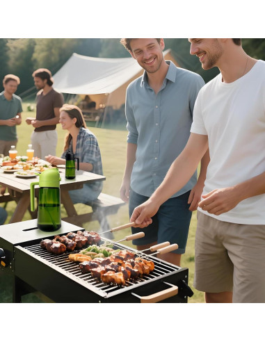 Cheardia 2 Botellas Pulverizadoras de Aceite 16 oz Vidrio