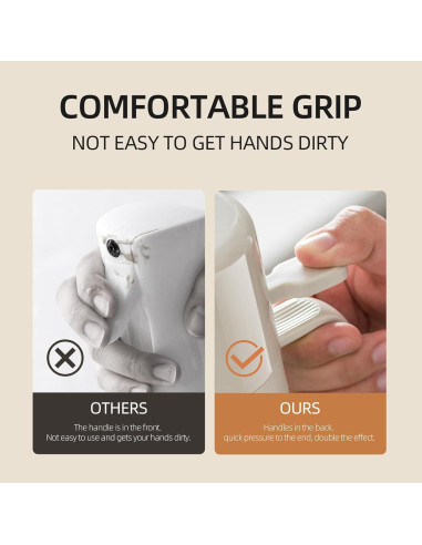 Pulverizador de Aceite MDZF SWEET HOME 550ml 2 en 1 Blanco