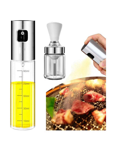 Dispensador de Aceite 2 en 1 DOUSON con Brocha y Pulverizador