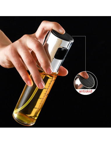 Dispensador de Aceite 2 en 1 DOUSON con Brocha y Pulverizador