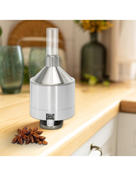Juego de Molinillo de Pimienta Sufeasdf 5.58 cm Manual Aluminio