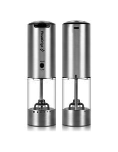 Juego de Molinillos de Sal y Pimienta Eléctrico FlavaOrigo