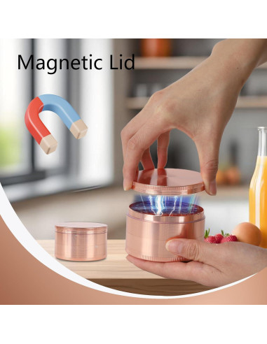 Molino de Especias Perfekitsup 6.35 cm Oro Rosa