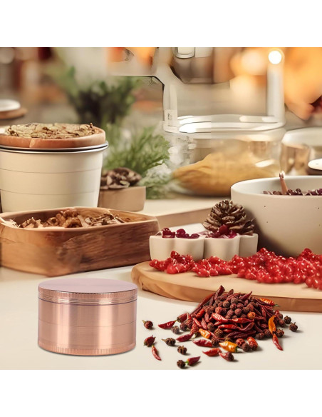 Molino de Especias Perfekitsup 6.35 cm Oro Rosa
