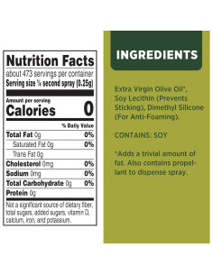 Spray de Cocina PAM 100% Aceite de Oliva Virgen Extra 150 g 2