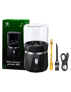 Molino Eléctrico de Especias Vewitcher 50ml Compacto con Cuchara