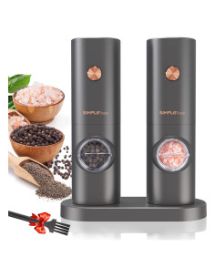 Juego de Molinillos Eléctricos de Sal y Pimienta SIMPLETASTE