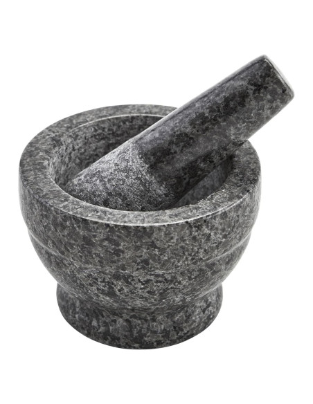 Mortero y Maja IMUSA Pequeño de Granito Pulido 9.53 cm