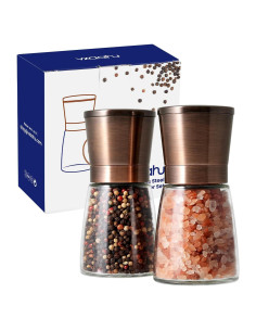 Set de 2 Molinillos de Sal y Pimienta Vzaahu Cobre 142g
