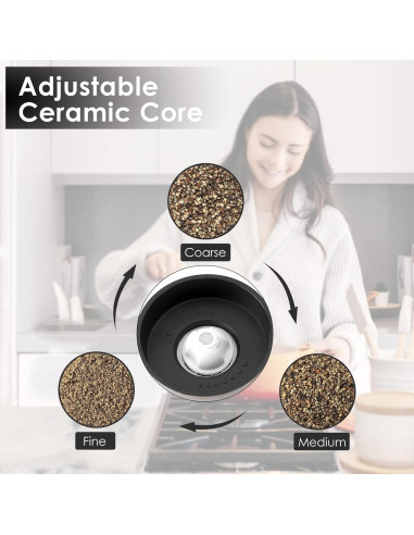 Set de 2 Molinillos de Sal y Pimienta Vzaahu Cobre 142g