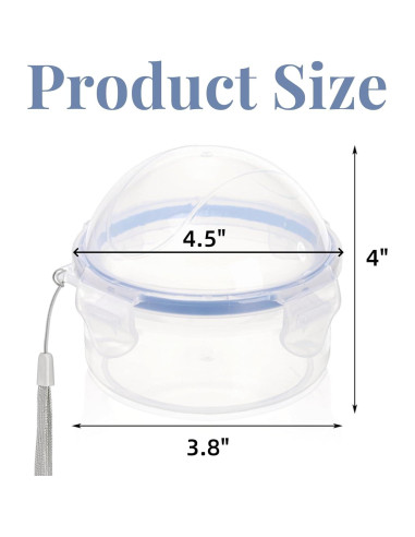 Paquete de 4 Contenedores de Almacenamiento Eorbow para Cebollas