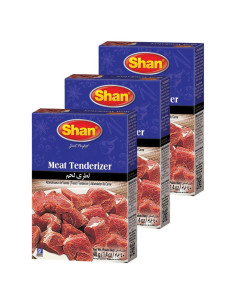 Ablandador de Carne Natural Shan - 40g (Paquete de 3)