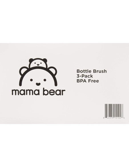 Cepillo para Botellas Mama Bear - Paquete de 3 Unidades