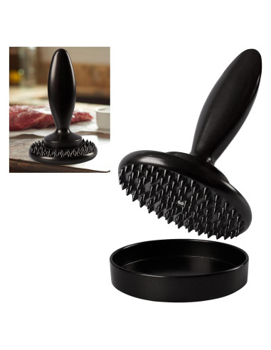 Prensa de Hamburguesas KAYCROWN + Ablandador de Carne Doble Cara