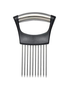 Soporte de Cebolla Hovico Acero Inoxidable 14x9.8cm Cortador