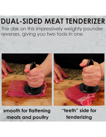 Prensa de Hamburguesas KAYCROWN + Ablandador de Carne Doble Cara Prensa de Hamburguesas KAYCROWN + Ablandador de Carne Doble Cara