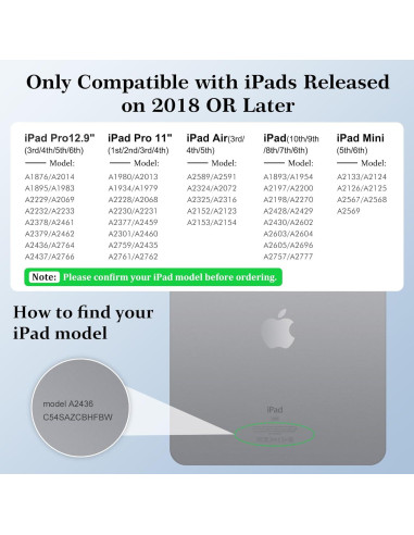 Stylus Pen MEKO para iPad 10 y 9 Gen, Carga Rápida